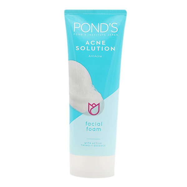 Pond's Acne Solution Antiacne Facial Foam 100g, Beauty & Personal Care, Face Washes, Pond's, Chase Value