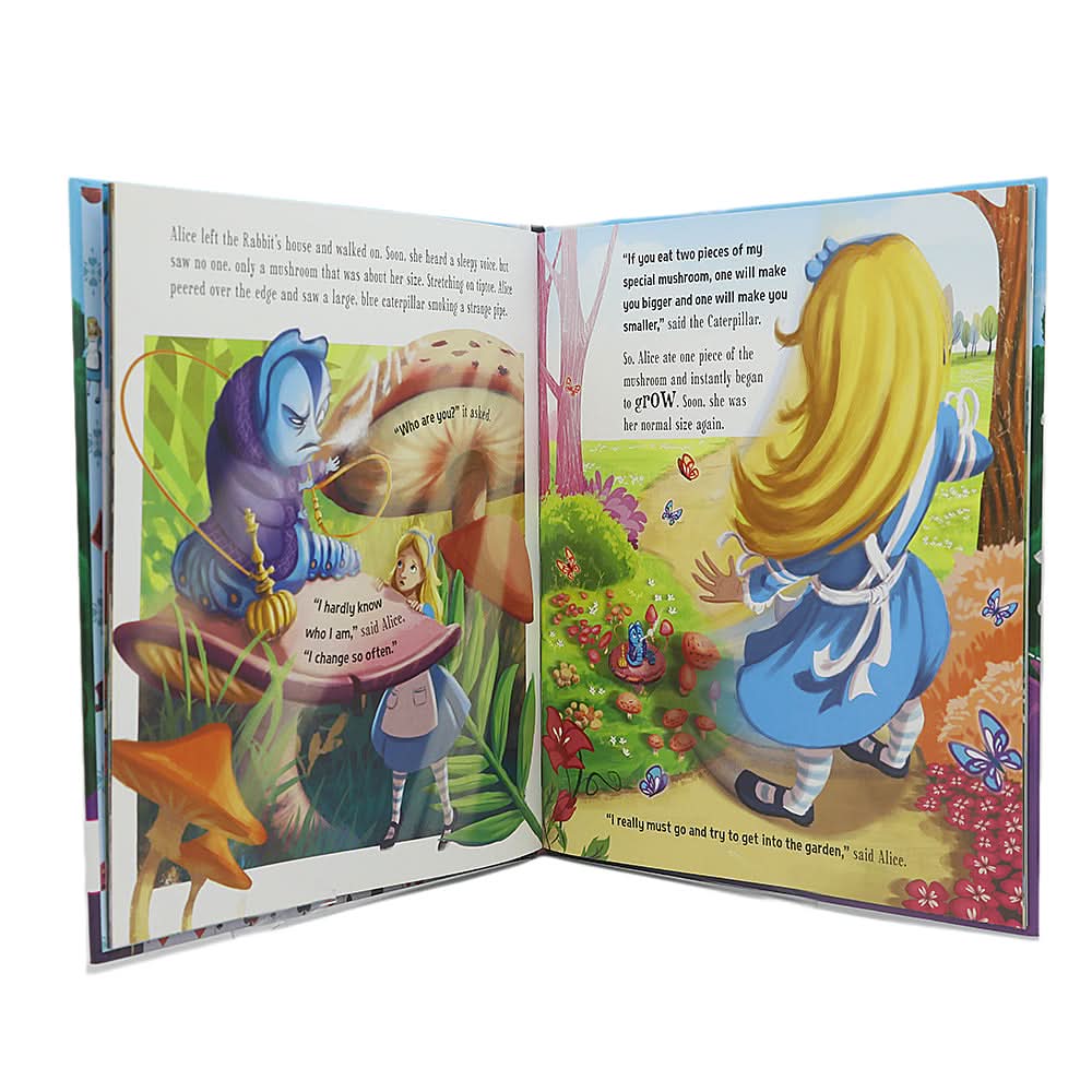 Story Alice In Wonderland with CD, Kids, Kids Story Books, 3 to 6 Years, Chase Value