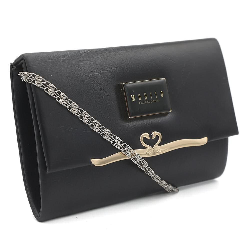 Women's Fancy Clutch K-2033 - Black, Women, Clutches, Chase Value, Chase Value