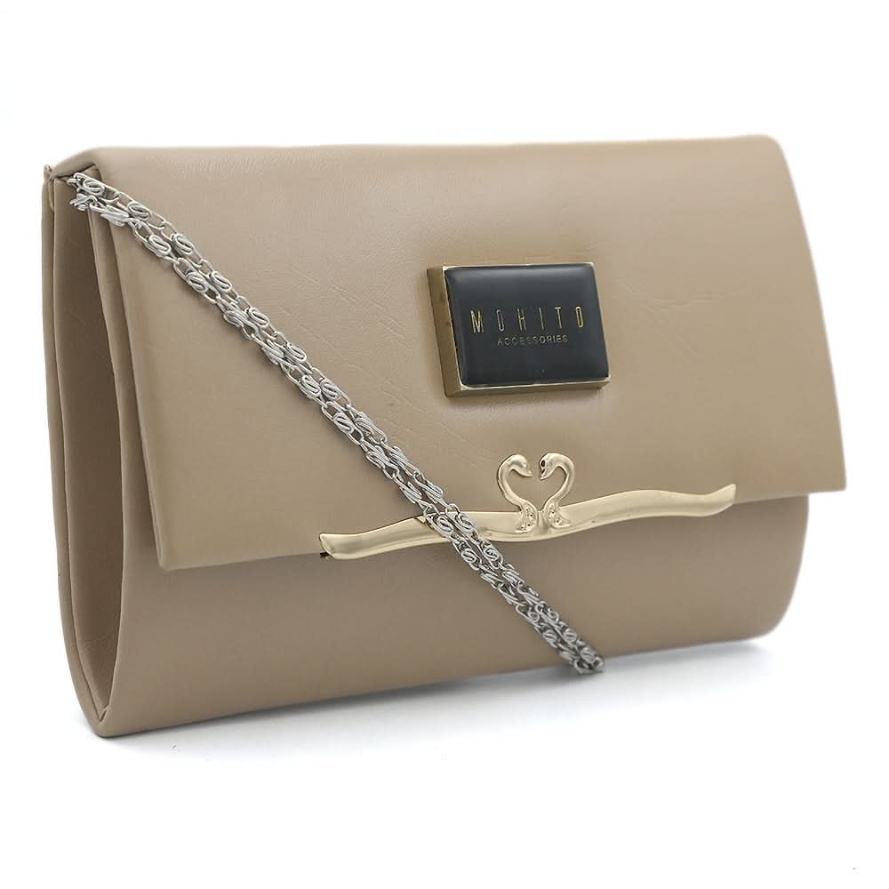 Women's Fancy Clutch K-2033 - Beige, Women, Clutches, Chase Value, Chase Value