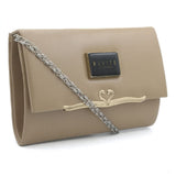 Women's Fancy Clutch K-2033 - Beige, Women, Clutches, Chase Value, Chase Value
