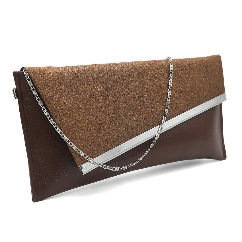 Women's Clutch K-2042 - Coffee, Women, Clutches, Chase Value, Chase Value