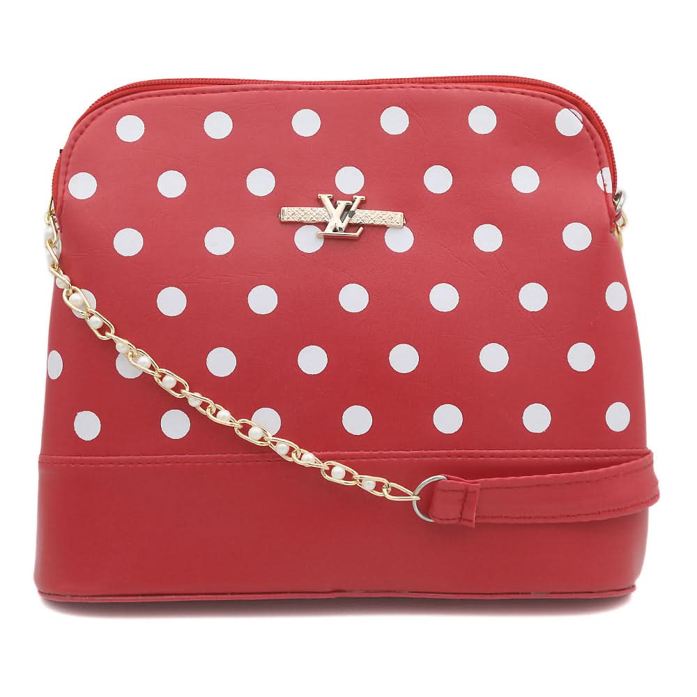 Women's Shoulder Bag 9146 - Red, Women, Bags, Chase Value, Chase Value