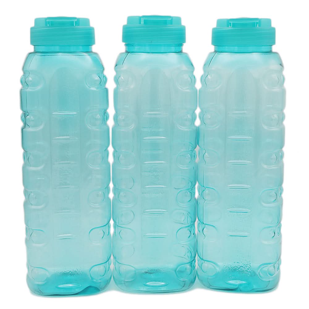 Stylish Water Bottle Pack Of 3 - Sea Green, Home & Lifestyle, Glassware & Drinkware, Chase Value, Chase Value