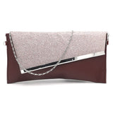 Women's Clutch K-2042 - Maroon, Women, Clutches, Chase Value, Chase Value