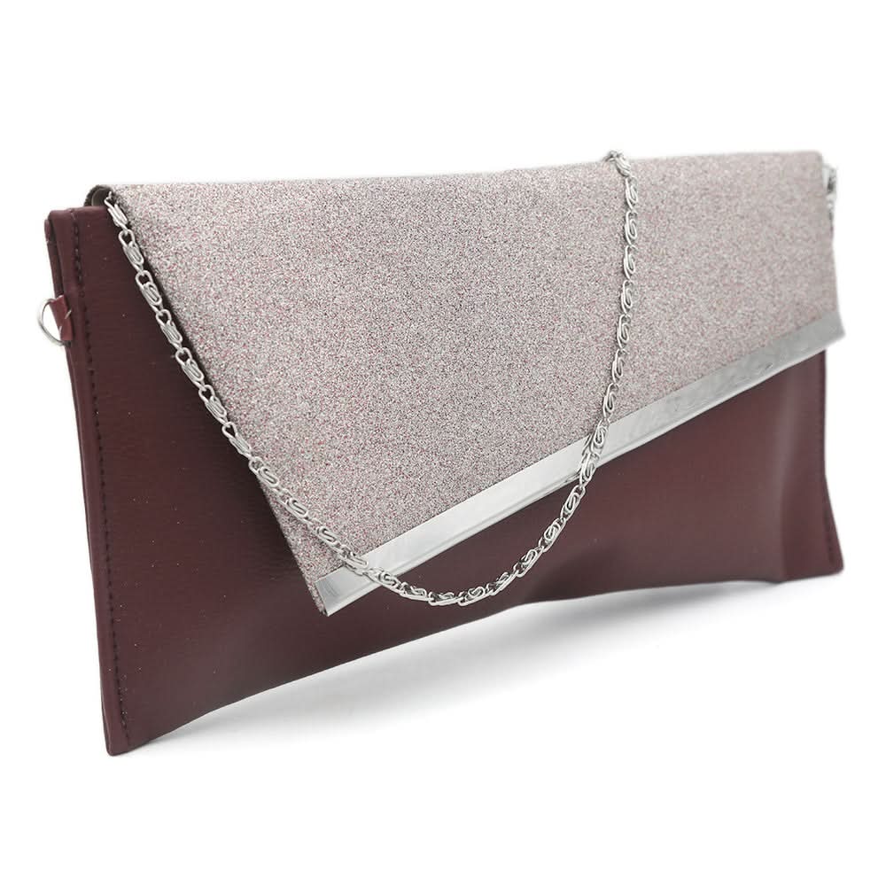 Women's Clutch K-2042 - Maroon, Women, Clutches, Chase Value, Chase Value