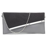 Women's Clutch K-2042 - Dark Grey, Women, Clutches, Chase Value, Chase Value