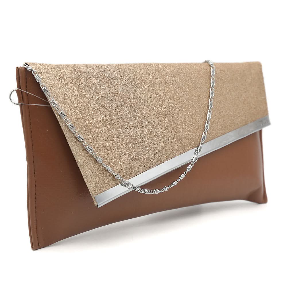 Women's Clutch K-2042 - Brown, Women, Clutches, Chase Value, Chase Value