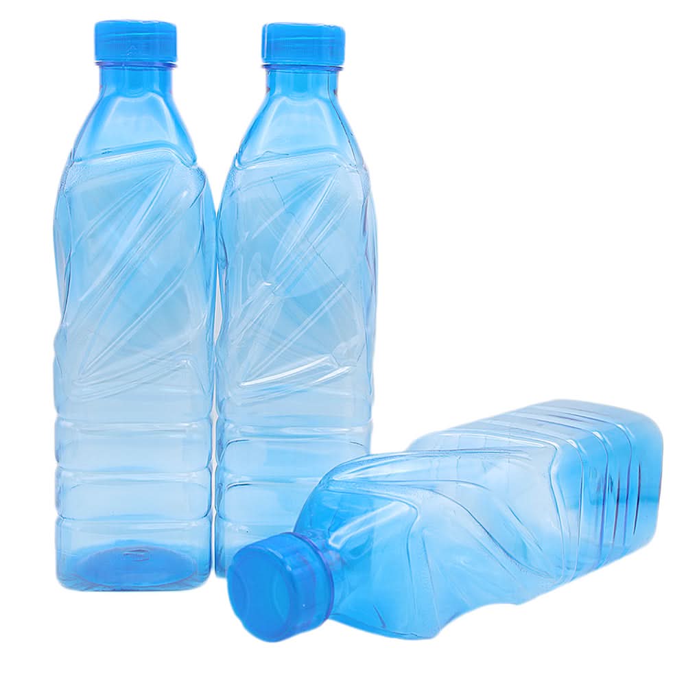 Smash Water Bottle Pack Of 3 - Blue, Home & Lifestyle, Glassware & Drinkware, Chase Value, Chase Value