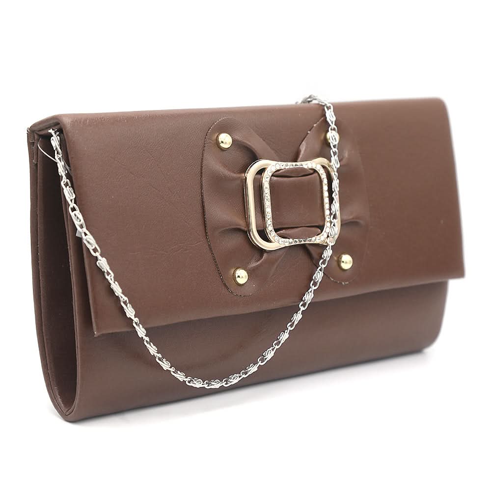 Women's Clutch - Coffee, Women, Clutches, Chase Value, Chase Value