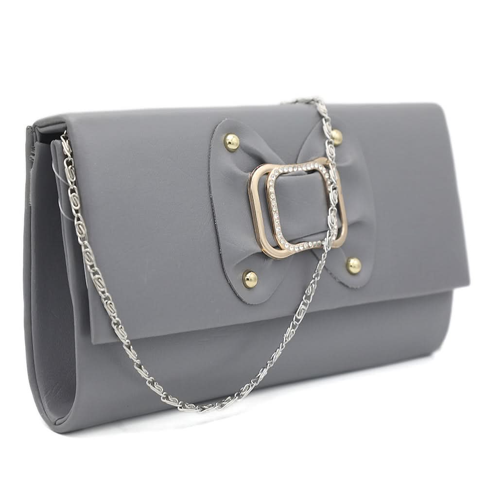 Women's Clutch - Grey, Women, Clutches, Chase Value, Chase Value
