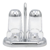 Acrylic Salt & Pepper 2 Piece Set - Silver, Home & Lifestyle, Storage Boxes, Chase Value, Chase Value
