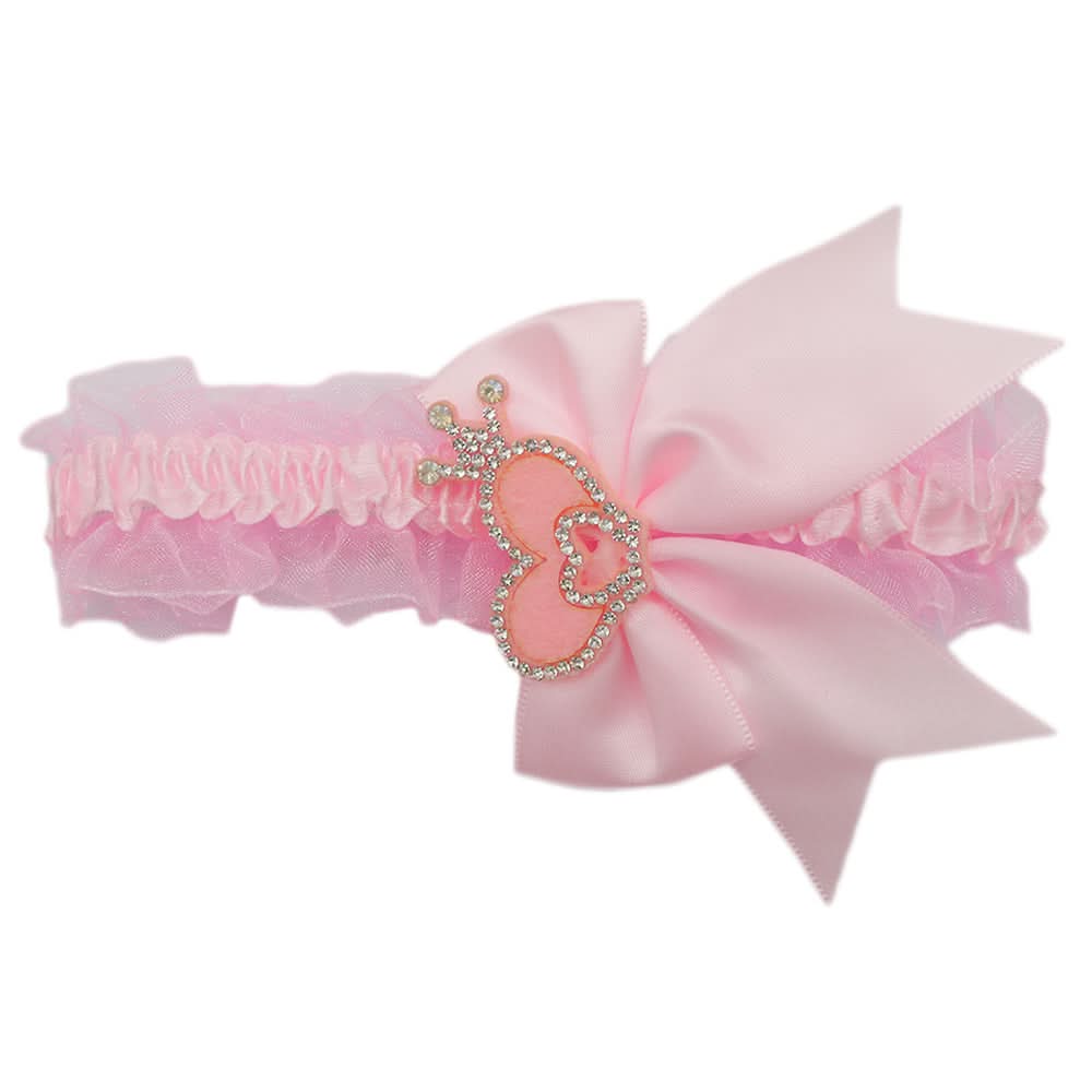 Newborn Girl Matha Patti - Pink, Kids, Hair Accessories, Chase Value, Chase Value