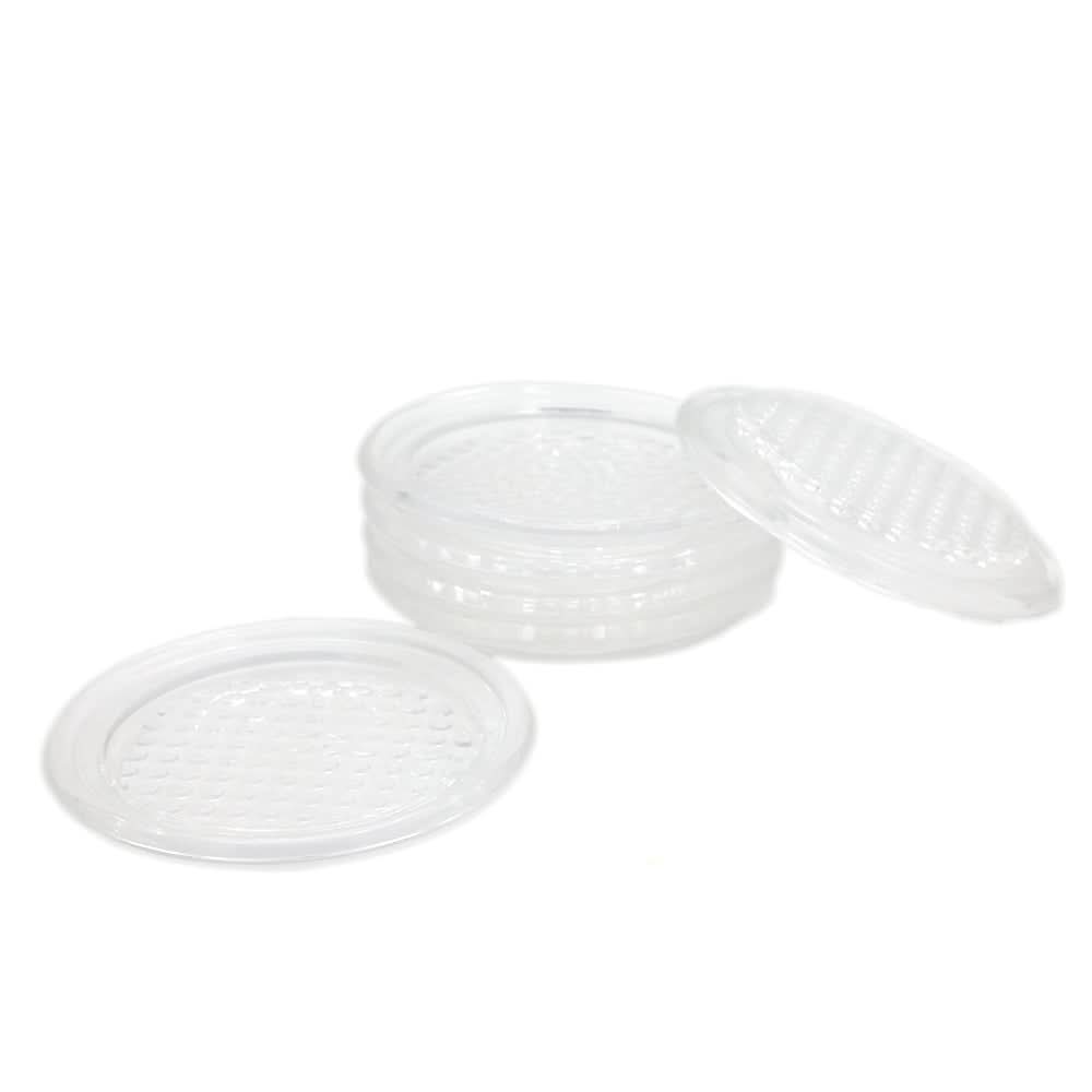 Acrylic Tea Coaster Set - White, Home & Lifestyle, Storage Boxes, Chase Value, Chase Value