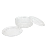 Acrylic Tea Coaster Set - White, Home & Lifestyle, Storage Boxes, Chase Value, Chase Value