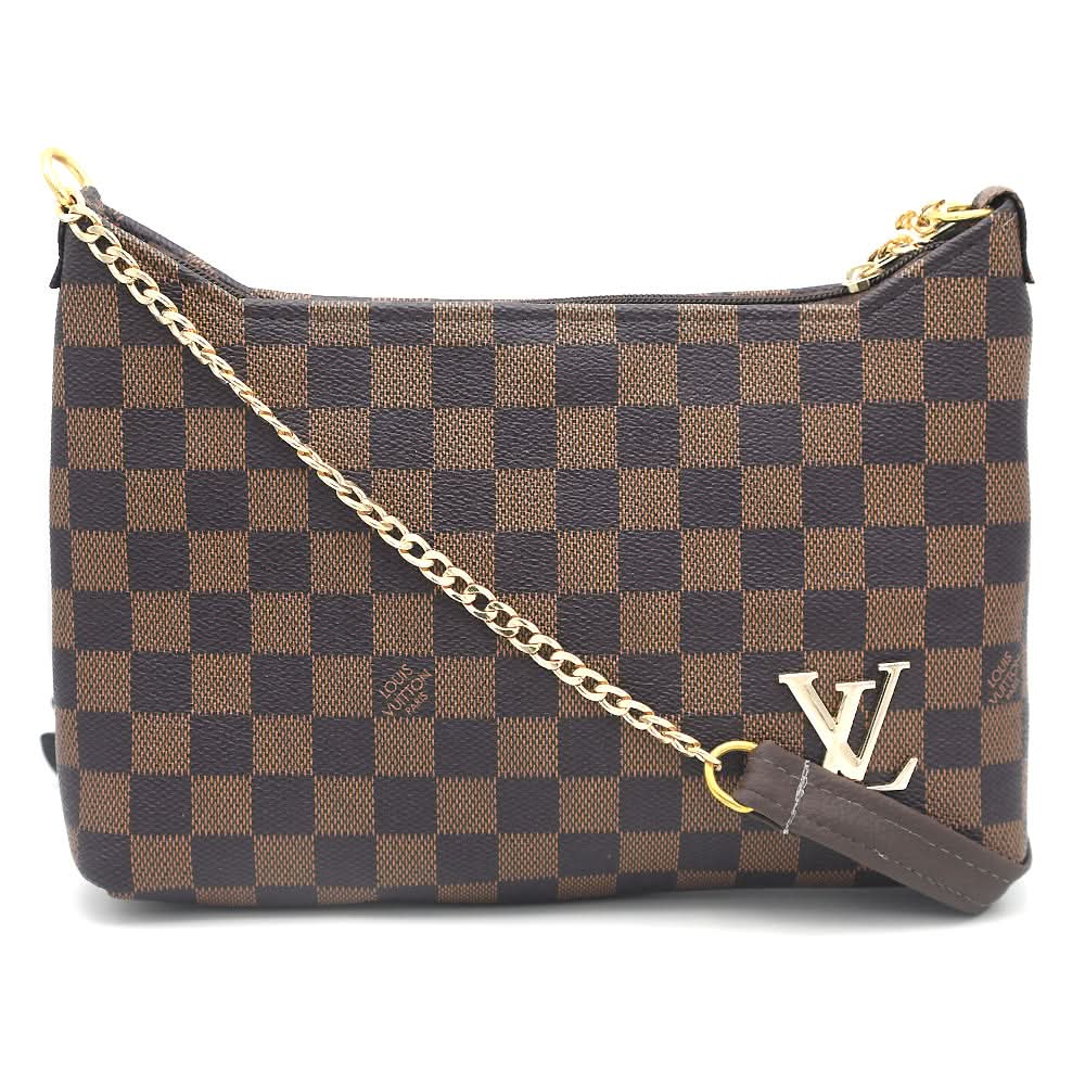 Women's Shoulder Bag K-2555 - Coffee, Women, Bags, Chase Value, Chase Value