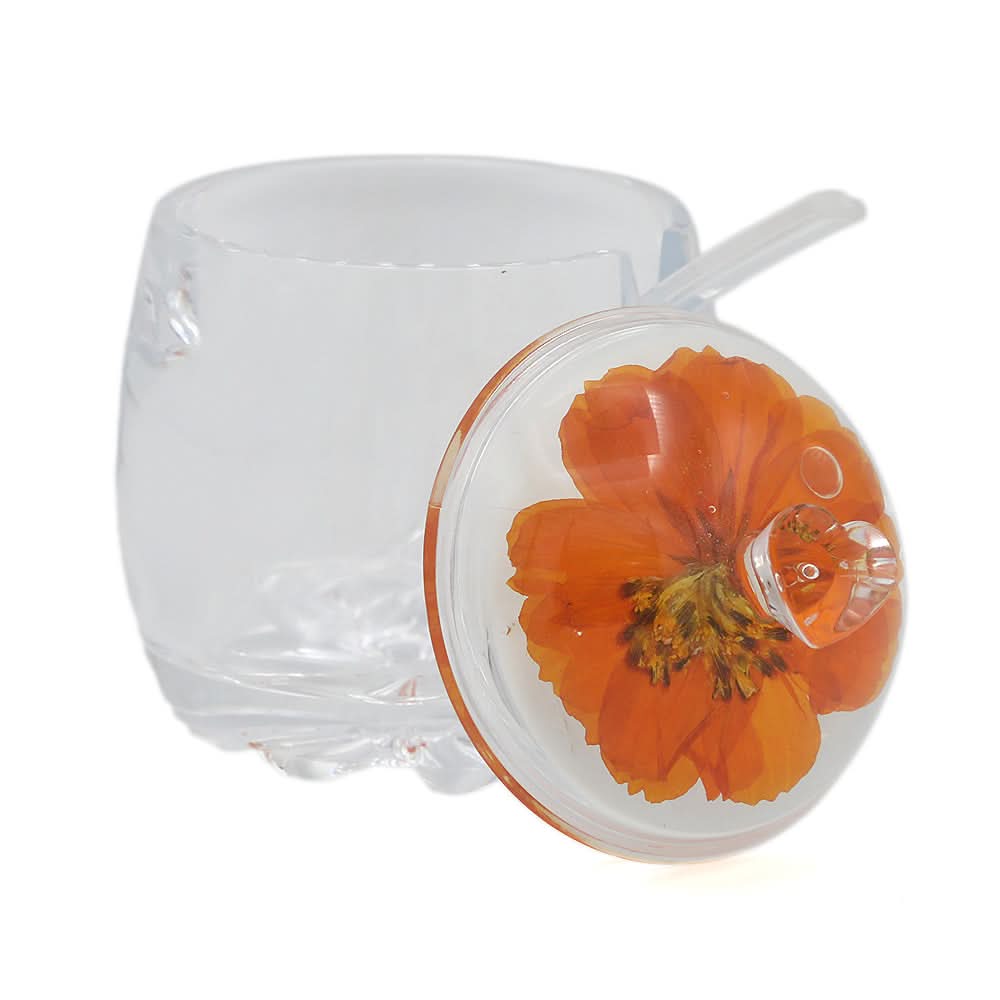 Acrylic Sugar Pot - Orange, Home & Lifestyle, Storage Boxes, Chase Value, Chase Value