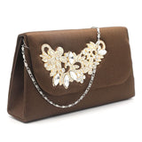Women's Clutch K-2092 - Coffee, Women, Clutches, Chase Value, Chase Value