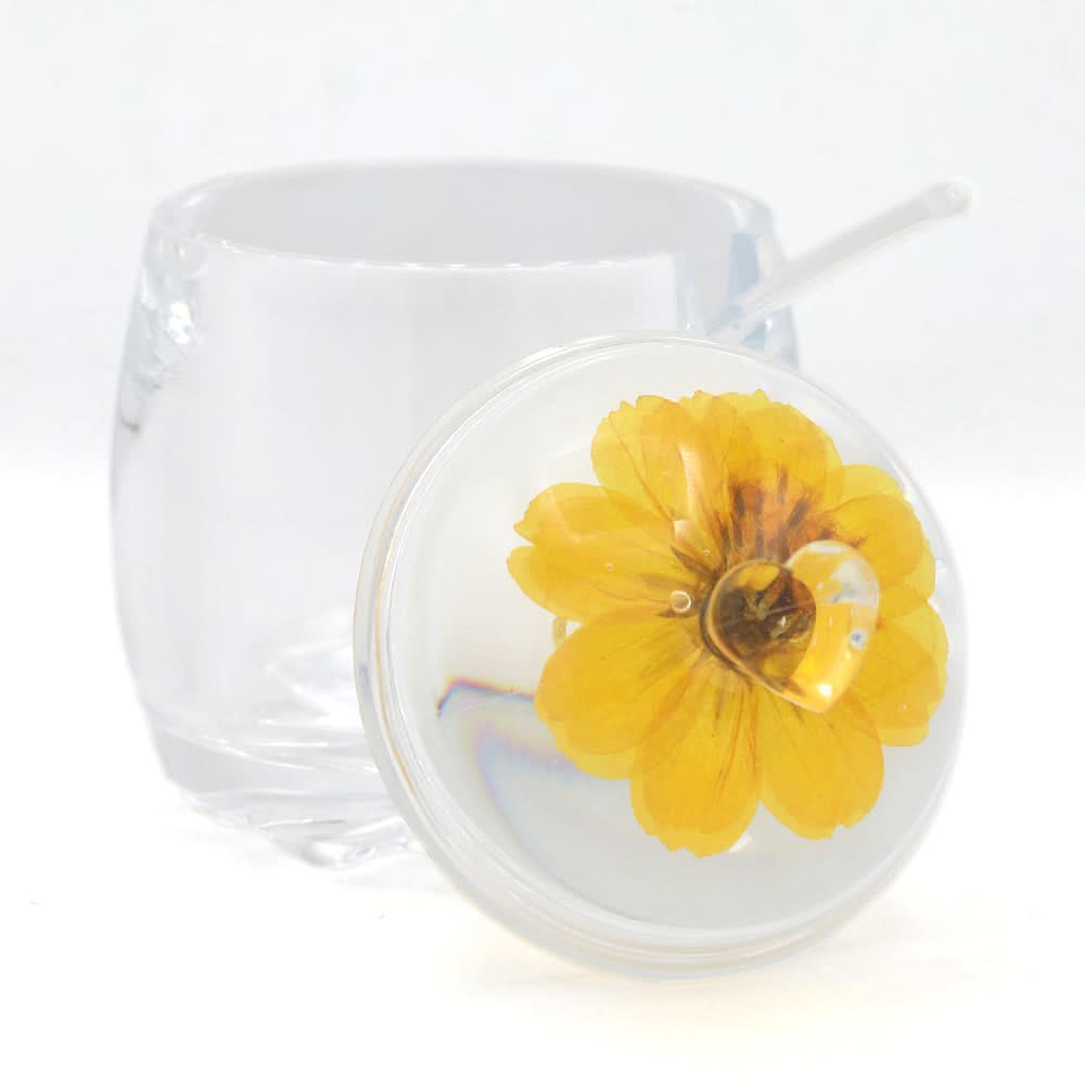 Acrylic Sugar Pot - Yellow, Home & Lifestyle, Storage Boxes, Chase Value, Chase Value