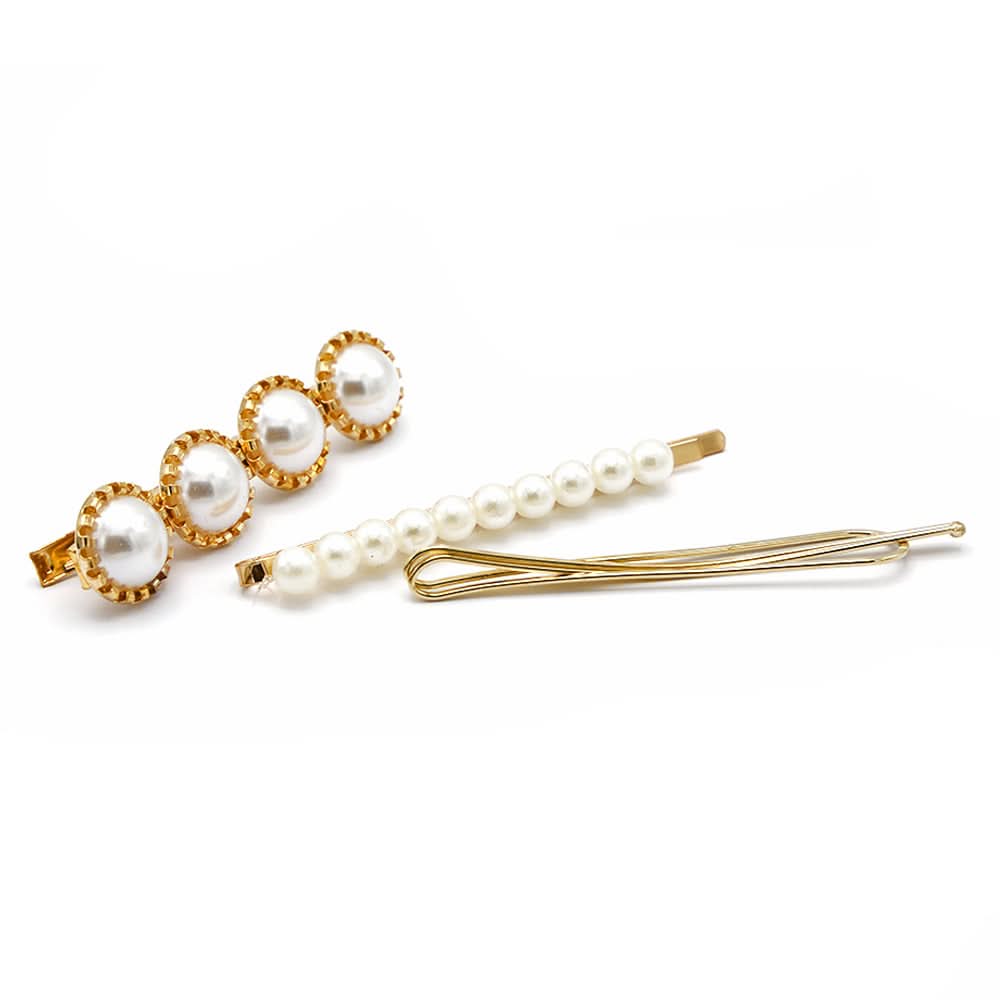 Women's Fancy Hair Pin - Golden, Women, Hair And Head Jewellery, Chase Value, Chase Value