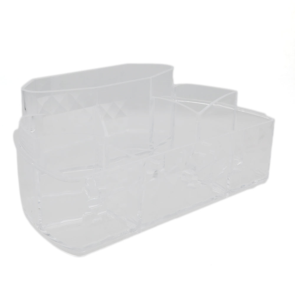 Acrylic Cosmetic Organizer - White, Home & Lifestyle, Storage Boxes, Chase Value, Chase Value