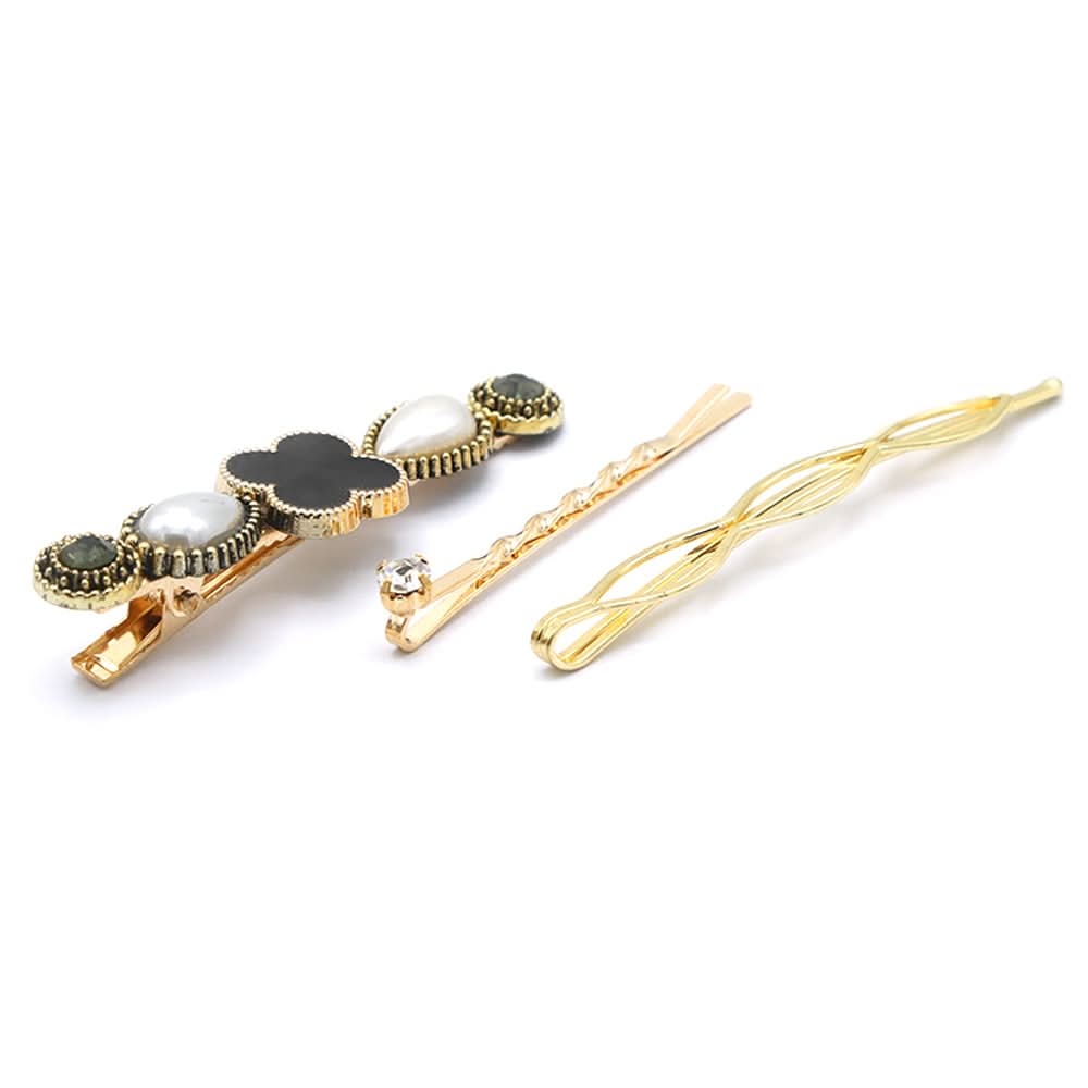 Women's Fancy Hair Pin - Golden, Women, Hair And Head Jewellery, Chase Value, Chase Value