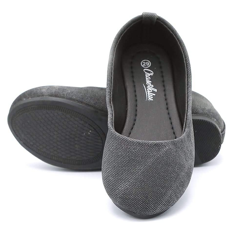 Girls Pumps (1728) - Black, Kids, Pump, Chase Value, Chase Value