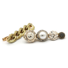 Women's Fancy Hair Pin - Golden, Women, Hair And Head Jewellery, Chase Value, Chase Value