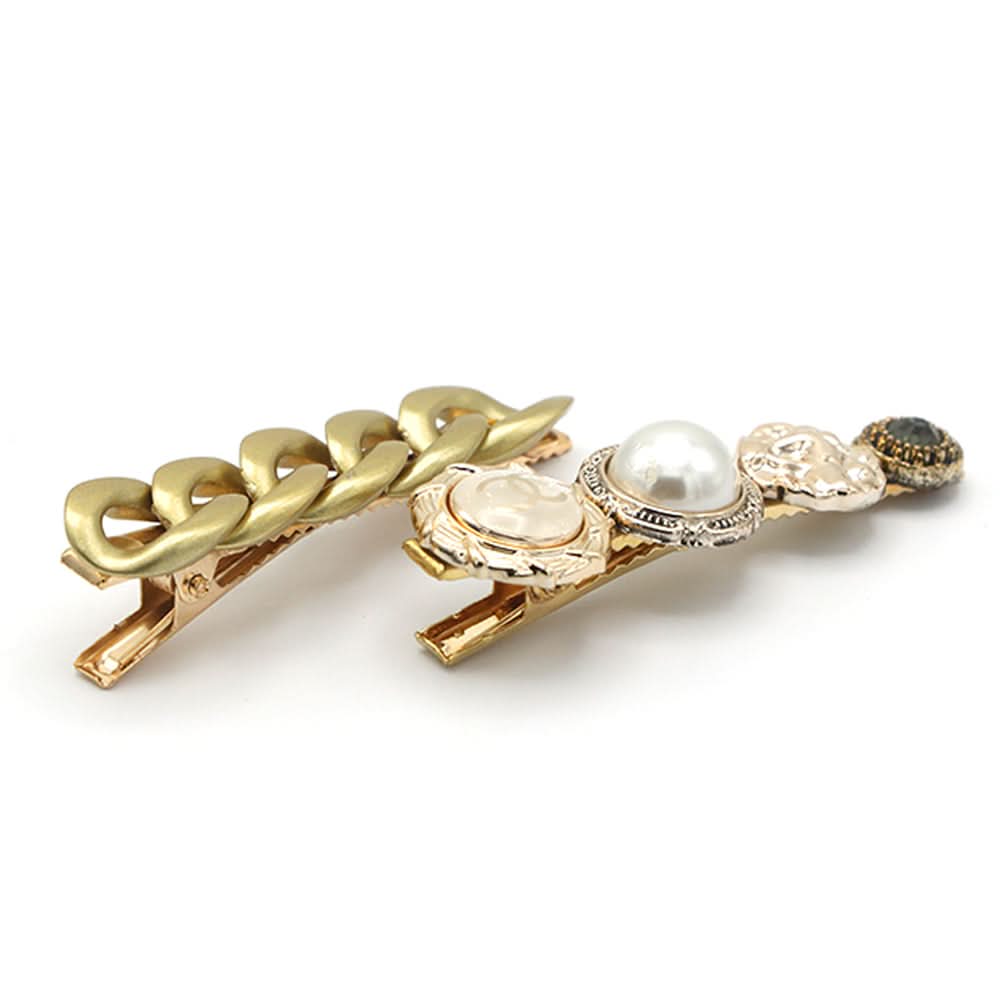 Women's Fancy Hair Pin - Golden, Women, Hair And Head Jewellery, Chase Value, Chase Value