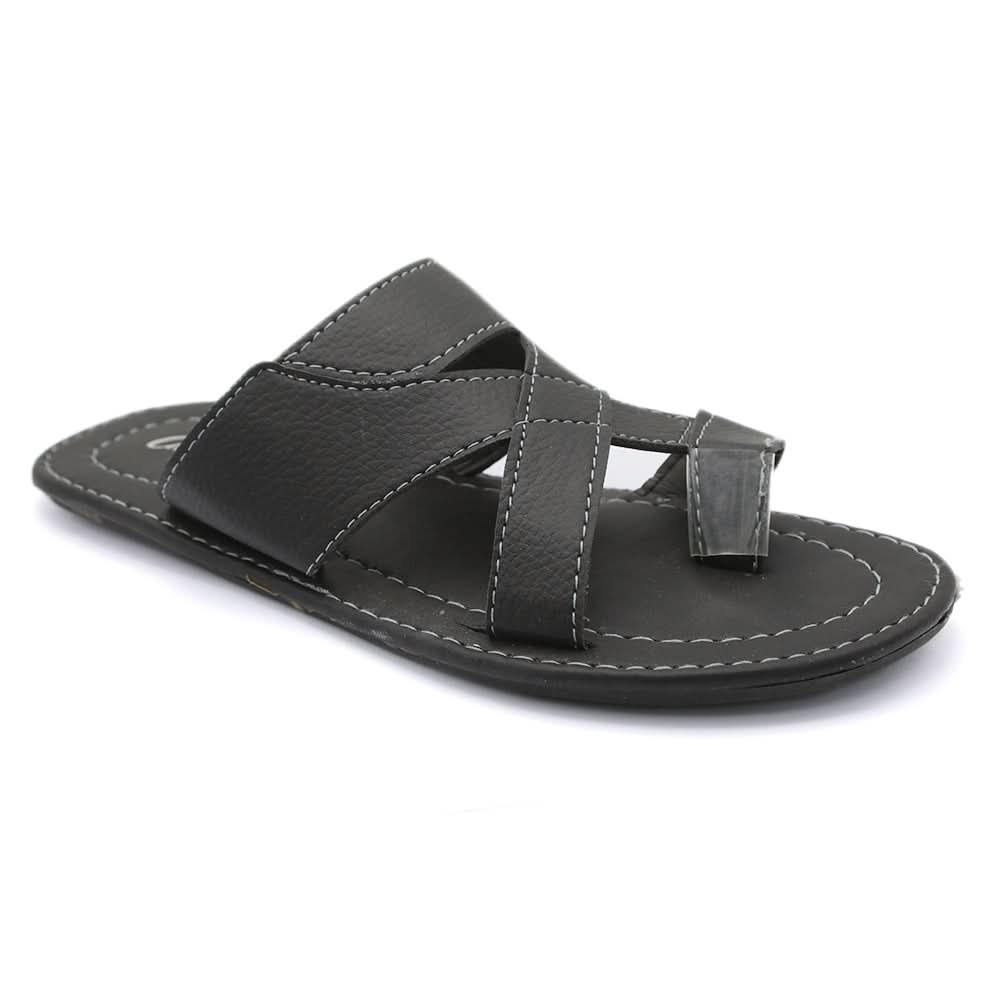 Men's Slippers (750) - Black, Men, Slippers, Chase Value, Chase Value