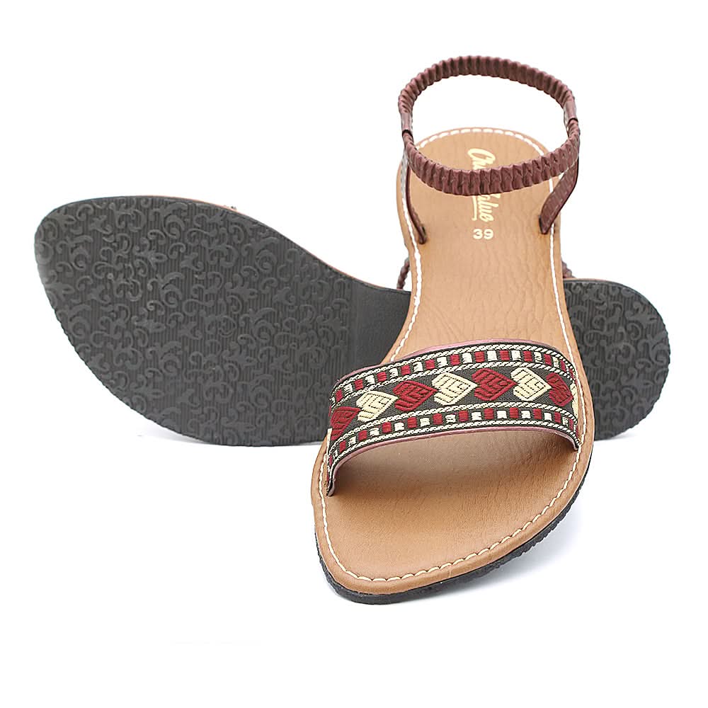 Women's Sandal SN-007 - Maroon, Women, Sandals, Chase Value, Chase Value