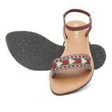 Women's Sandal SN-007 - Maroon, Women, Sandals, Chase Value, Chase Value