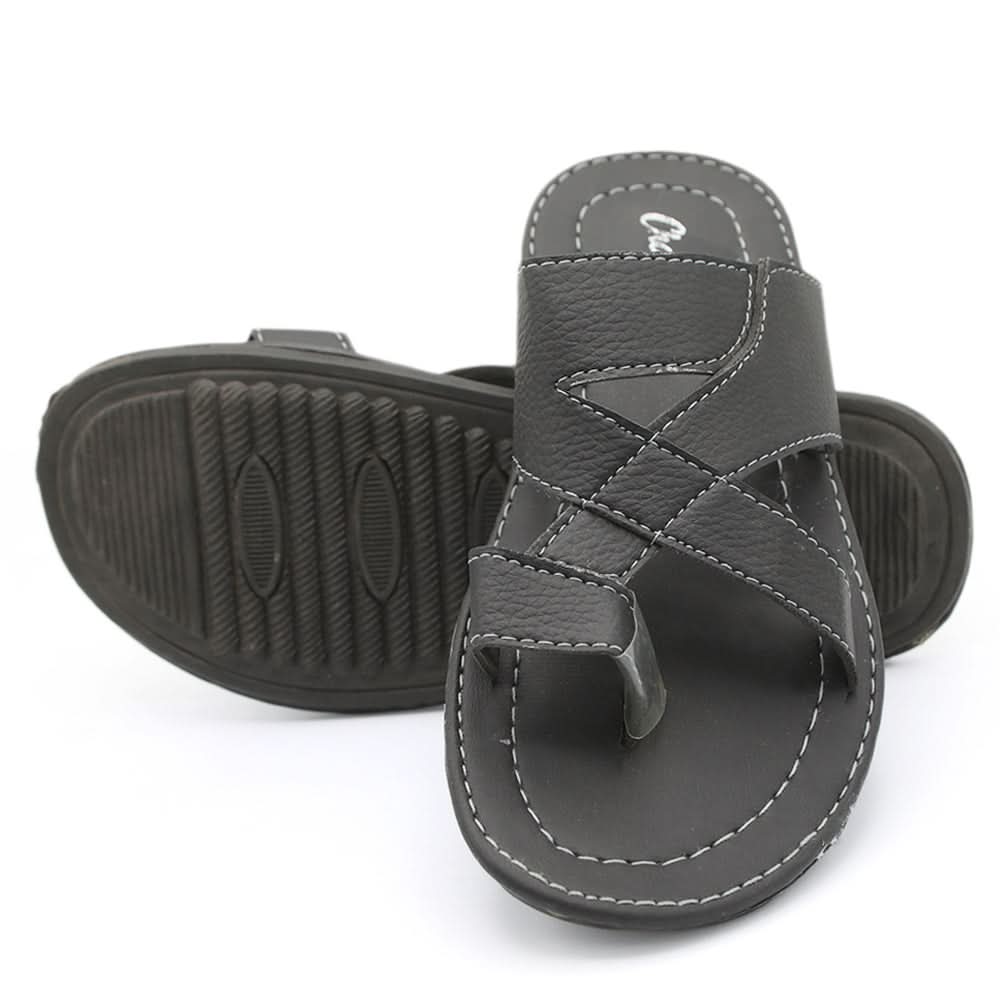 Men's Slippers (750) - Black, Men, Slippers, Chase Value, Chase Value