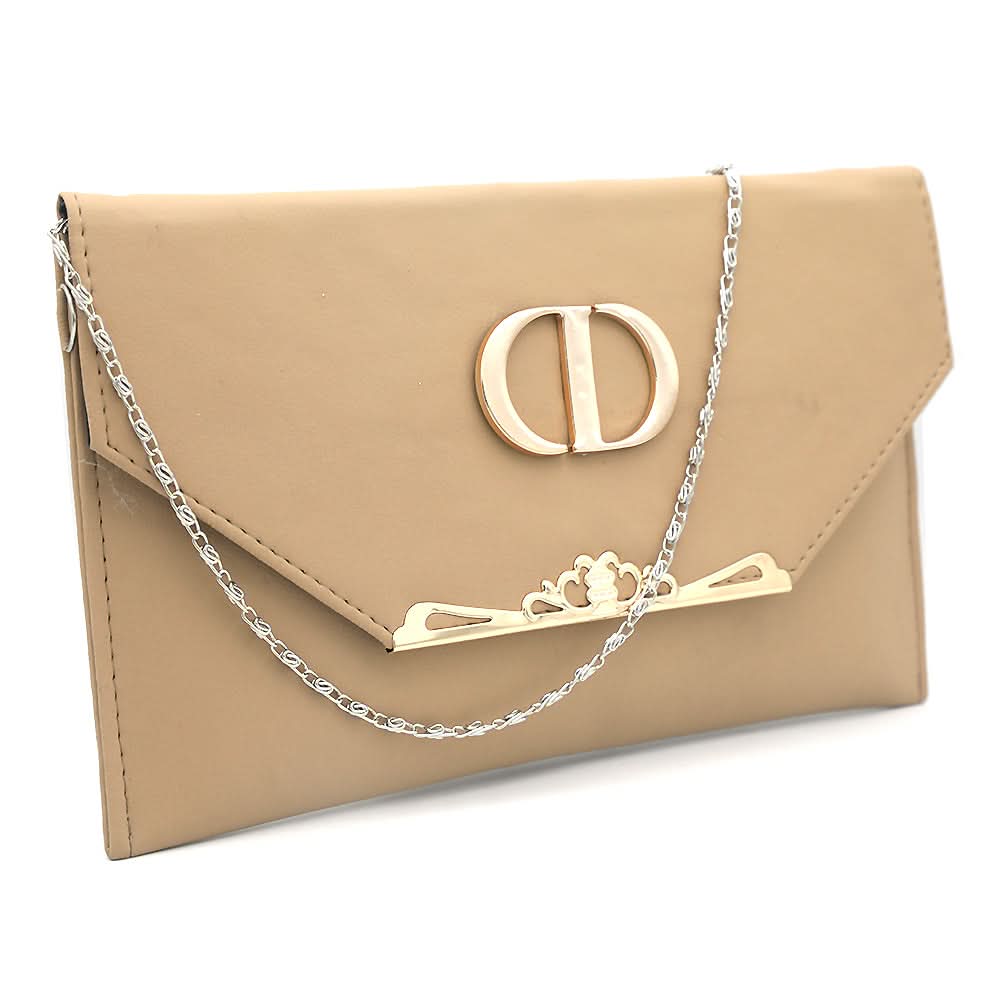 Women's Clutch K-2046 - Beige, Women, Clutches, Chase Value, Chase Value
