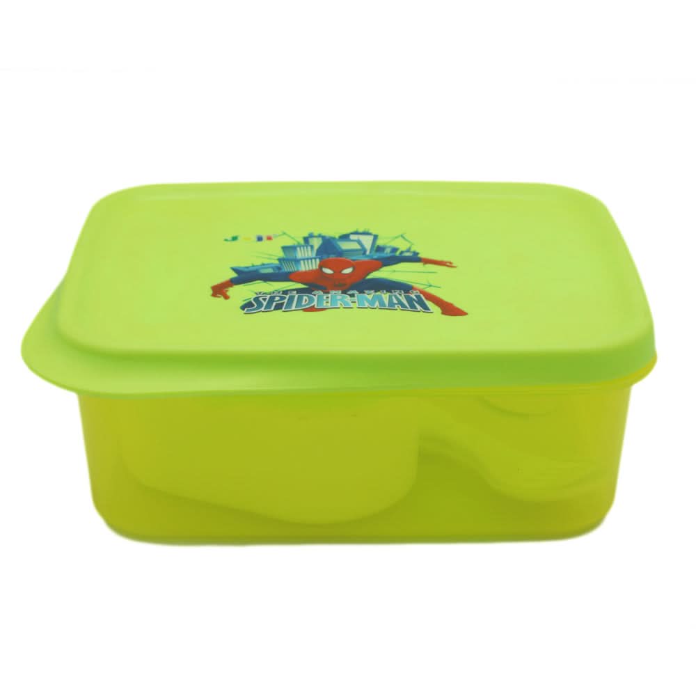 Hanoo Lunch Box JZ-696 - Green, Kids, Tiffin Boxes And Bottles, Chase Value, Chase Value