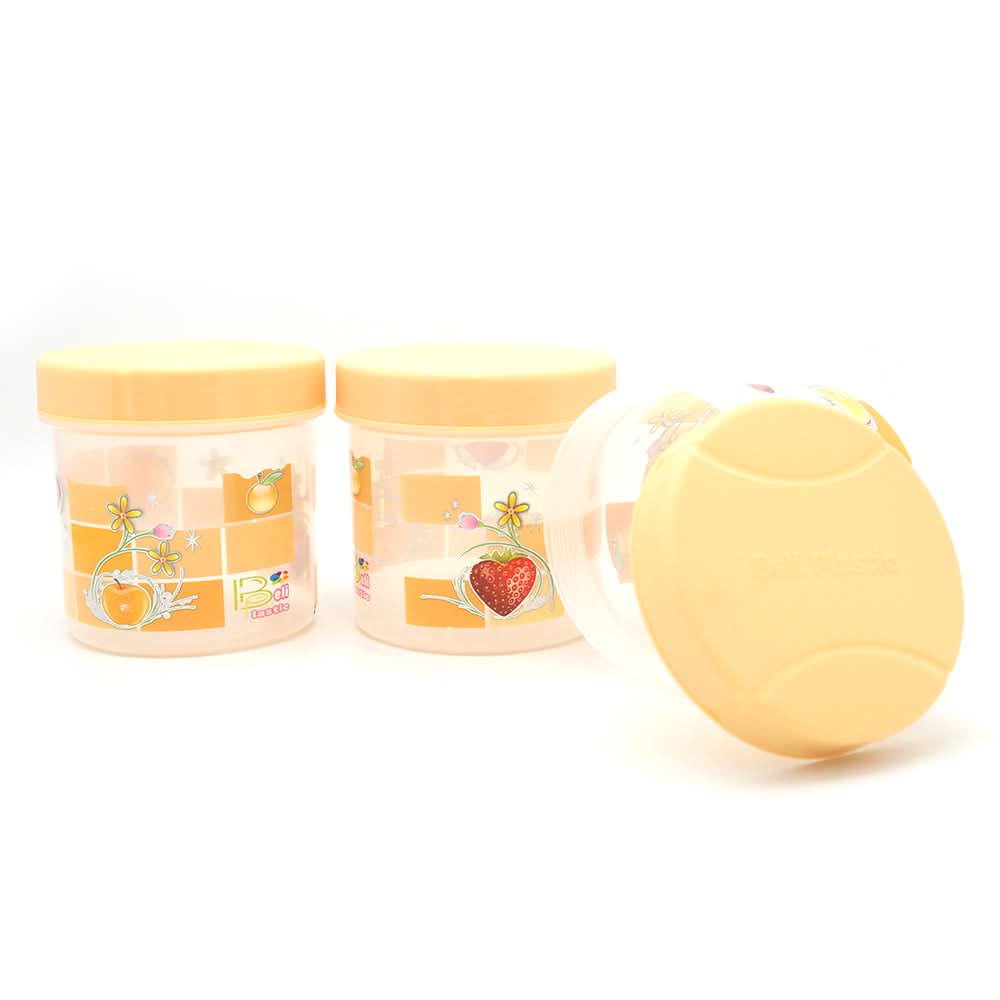 Small Jar Net 3Pc - Peach, Home & Lifestyle, Storage Boxes, Chase Value, Chase Value