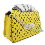 Women Shoulder Bag 9159 - Yellow, Women, Bags, Chase Value, Chase Value
