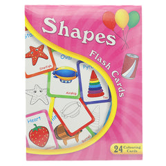 Learning Flash Cards Shapes, Kids, Kids Colouring Books, 6 to 9 Years, Chase Value