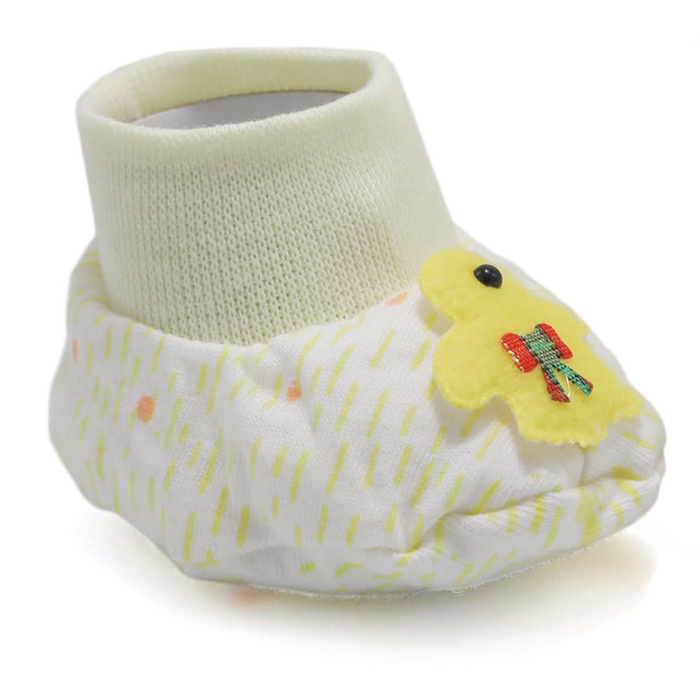 Newborn Booties - Yellow, Kids, Newborn Caps, Shoes & Socks, Chase Value, Chase Value