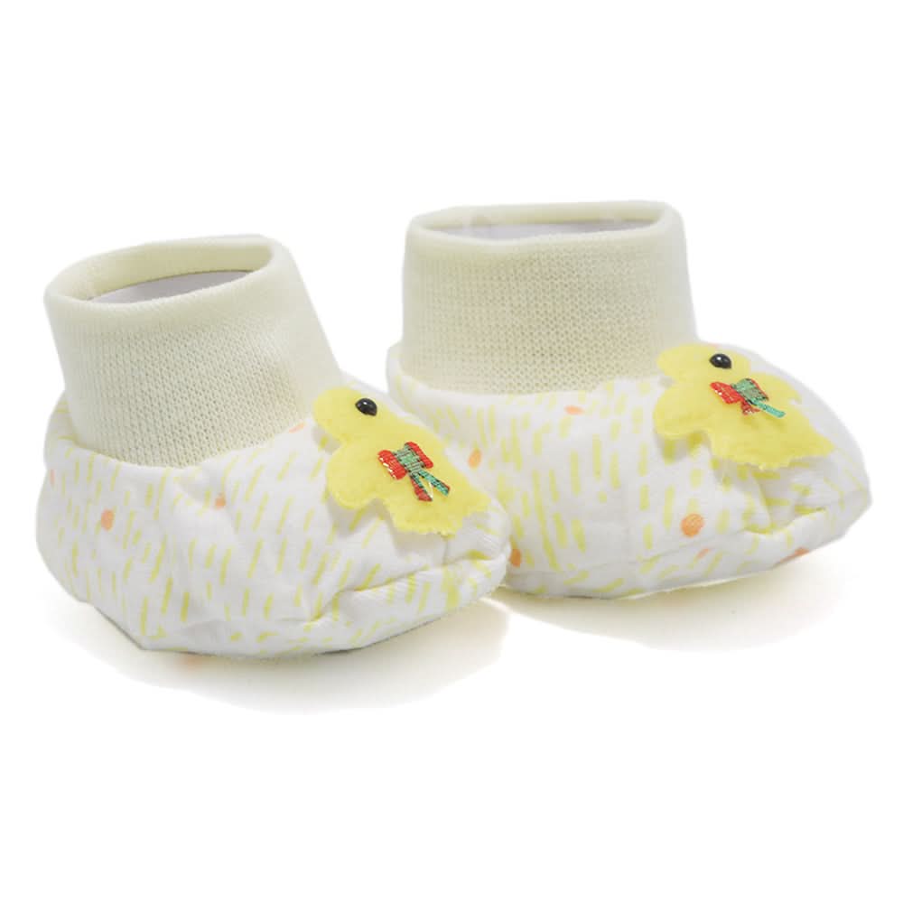 Newborn Booties - Yellow, Kids, Newborn Caps, Shoes & Socks, Chase Value, Chase Value