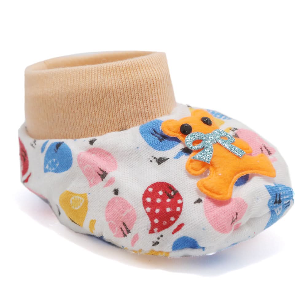 Newborn Booties - Multi, Kids, Newborn Caps, Shoes & Socks, Chase Value, Chase Value
