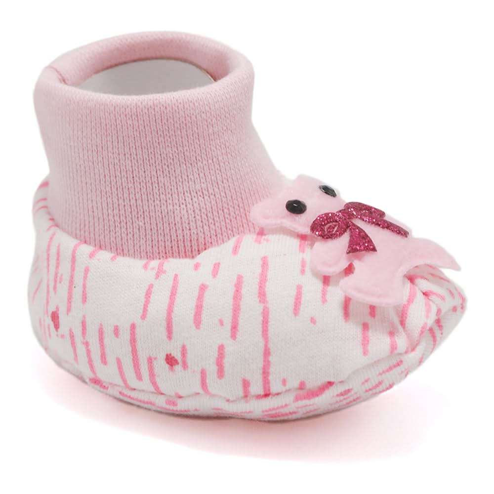 Newborn Booties - Pink, Kids, Newborn Caps, Shoes & Socks, Chase Value, Chase Value