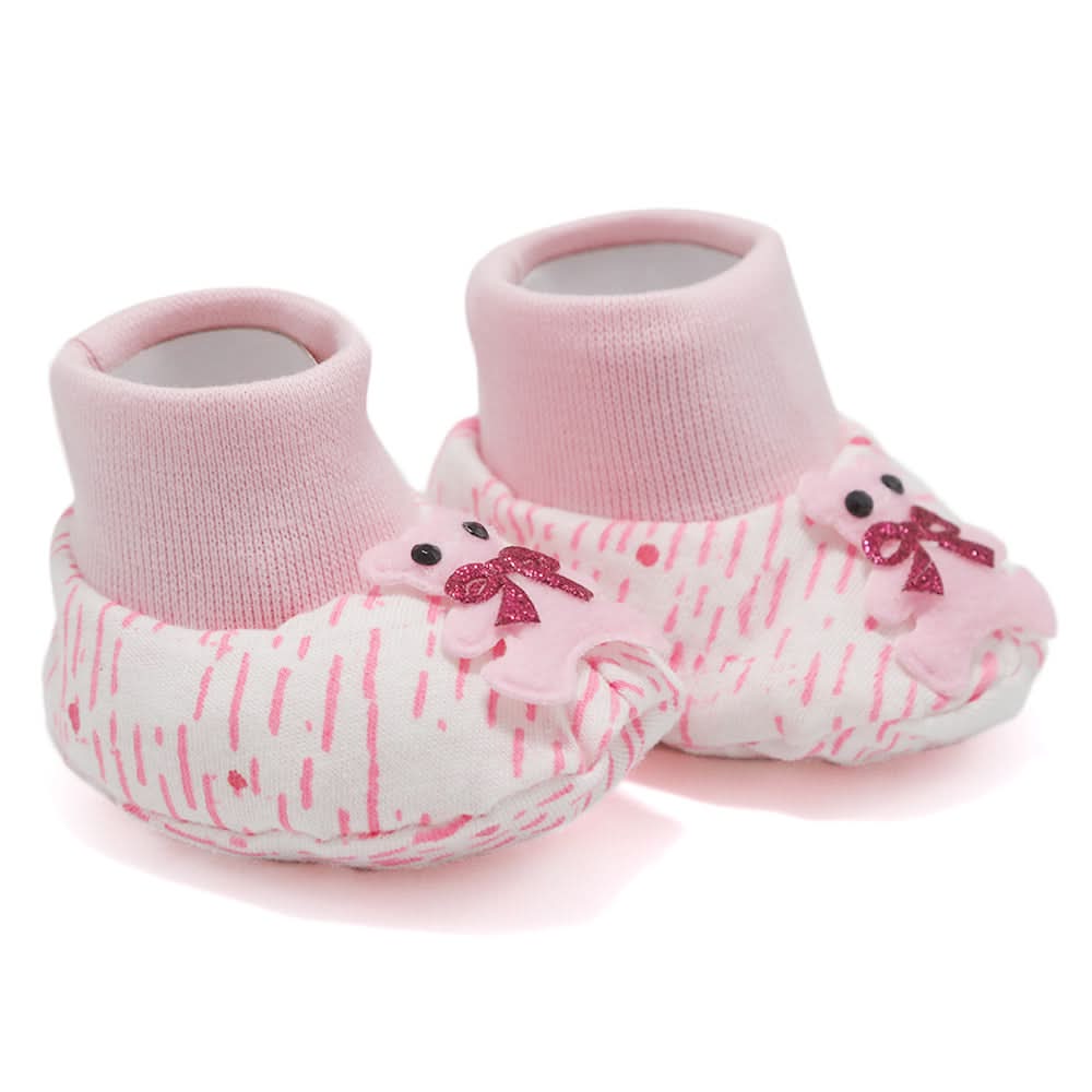 Newborn Booties - Pink, Kids, Newborn Caps, Shoes & Socks, Chase Value, Chase Value