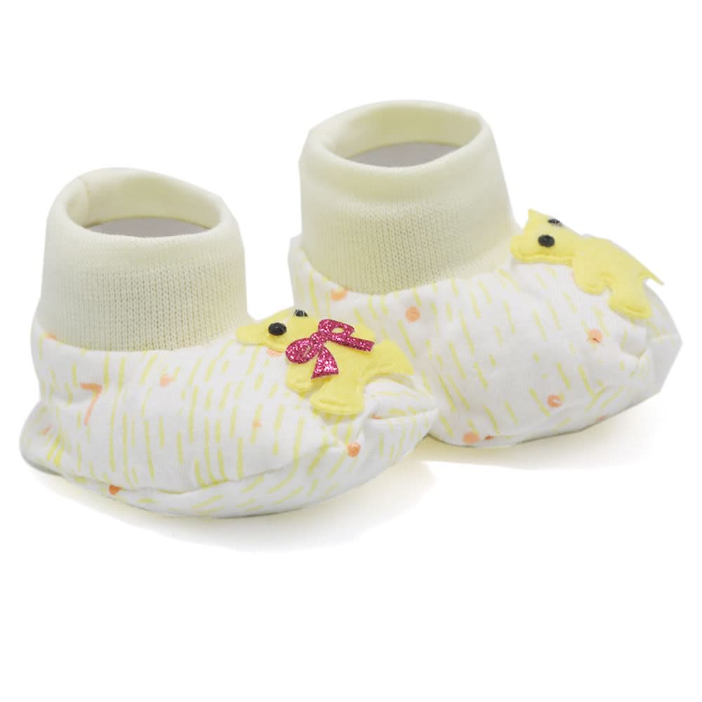 Newborn Booties - Yellow, Kids, Newborn Caps, Shoes & Socks, Chase Value, Chase Value
