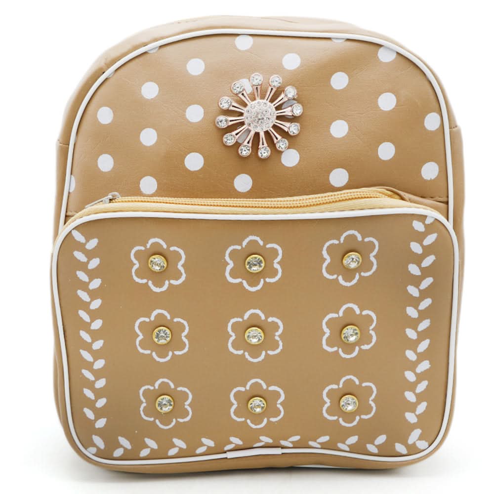 Girls Bag Pack 7804 - Beige, Kids, School And Laptop Bags, Chase Value, Chase Value