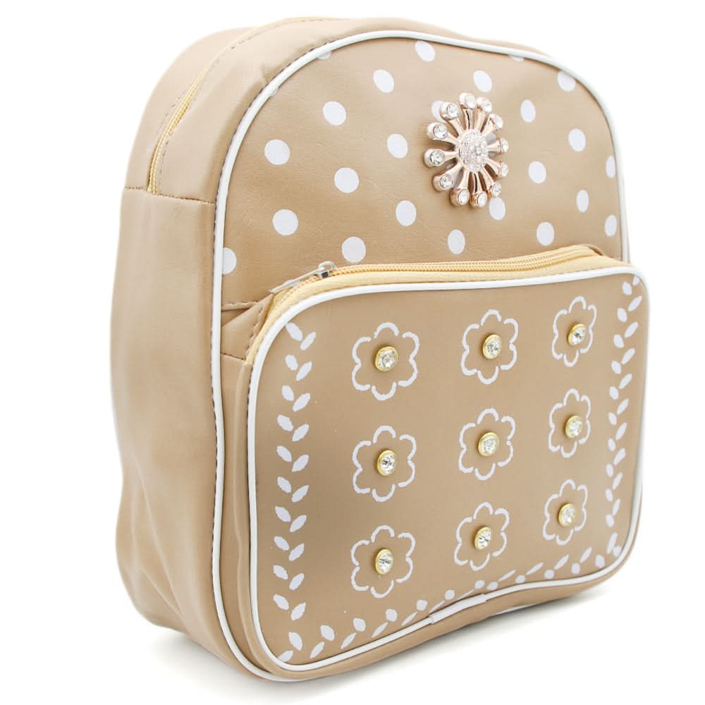 Girls Bag Pack 7804 - Beige, Kids, School And Laptop Bags, Chase Value, Chase Value