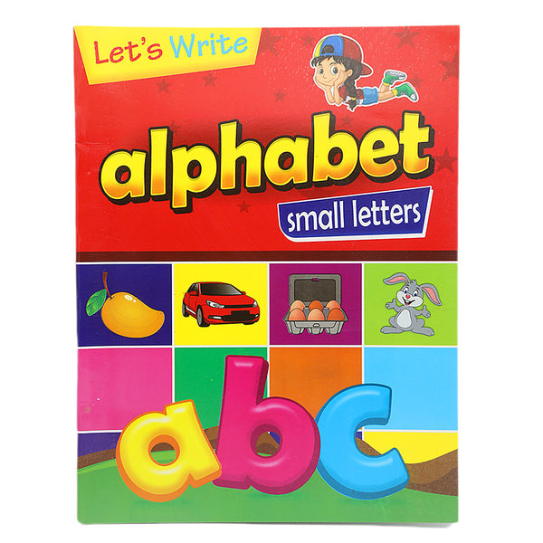 Let's Write - Alphabet Small, Kids, Kids Educational Books, 3 to 6 Years, Chase Value