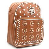 Girls Bag Pack 7804 - Brown, Kids, School And Laptop Bags, Chase Value, Chase Value
