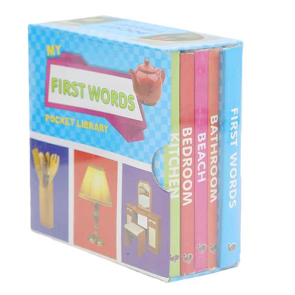 Learning Pocket Library First Word, Kids, Kids Educational Books, 6 to 9 Years, Chase Value