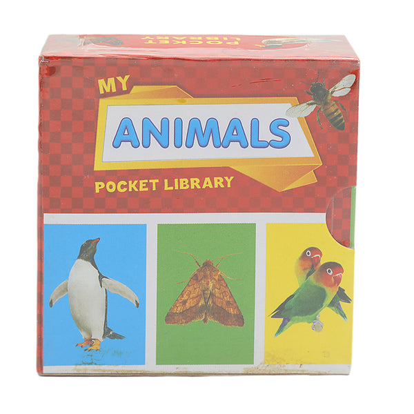 Learning Pocket Library Animals, Kids, Kids Educational Books, 6 to 9 Years, Chase Value